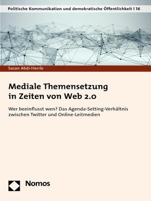 cover image of Mediale Themensetzung in Zeiten von Web 2.0